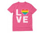 Love - Gay & Lesbian Pride Rainbow Flag Heart Equality
