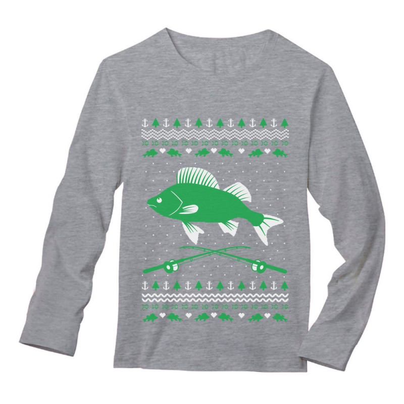 Fishing Ugly Christmas Sweater - Christmas - Greenturtle