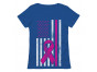 Breast Cancer Awareness USA Flag Pink Ribbon Support