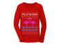 Feliz Navidad Flamingo Ugly Christmas Sweater