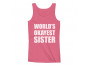 Funny Siblings Gift Idea - World's Okayest Sister