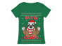 Santa Claws Sloth Ugly Christmas