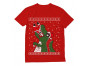 Santa Claws T-Rex VS Santa Funny Ugly Christmas