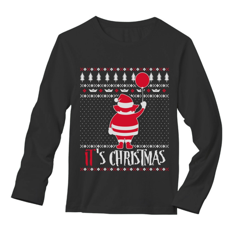 It's Christmas Clown Ugly Xmas Sweater Holiday Party - Ugly Christmas -  Greenturtle