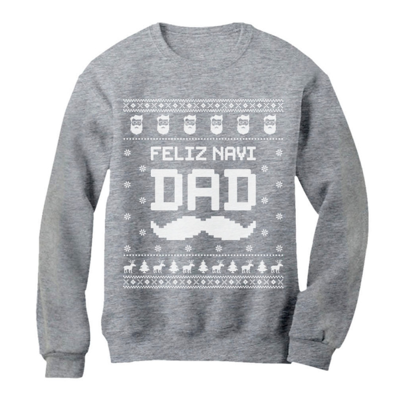 Feliz Navidad Hunny Holiday Father Ugly Christmas Sweater Long Sleeve T-Shirt 