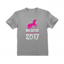 Big Sister 2017 Pink Unicorn Children