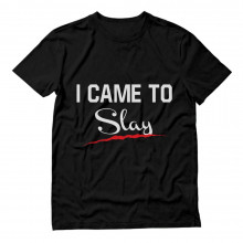 I Came To Slay - Nail Scratch Print