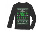 Alien Reindeer Abduction Ugly Christmas Sweater