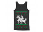 Humping Reindeer Threesome Ugly Christmas Sweater