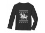 Ugly Christmas Party Sweater Humping Reindeer Threesom