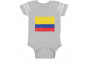 Colombia Flag Vintage Style Retro - Babies