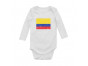 Colombia Flag Vintage Style Retro - Babies