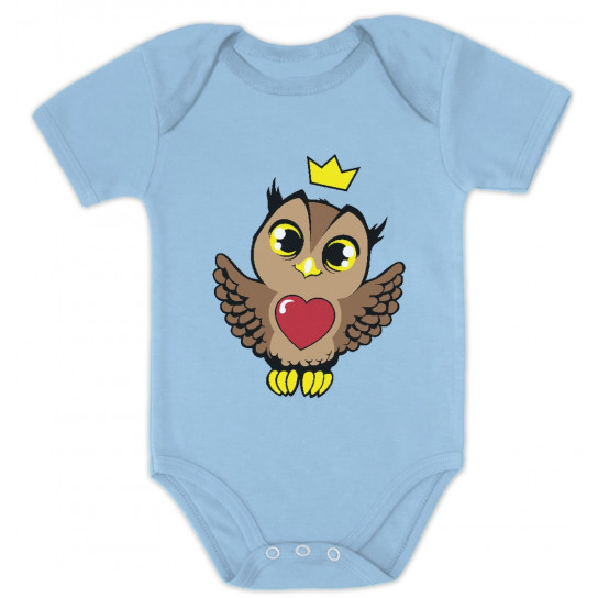 Cute Owl with Crown Babies