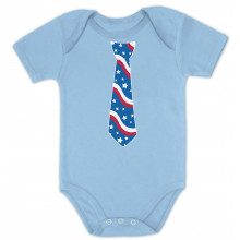 USA Flag Tie Babies