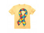 Large Autism Awareness Colorful Puzzle Ribbon - Children