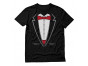 Red Bow Tie Printed Suit Tuxedo