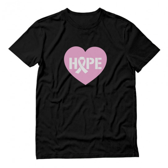 Heart Shaped Hope Pink Ribbon