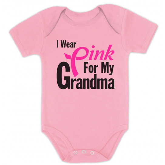 I Wear Pink for Grandma Breast Cancer Awareness