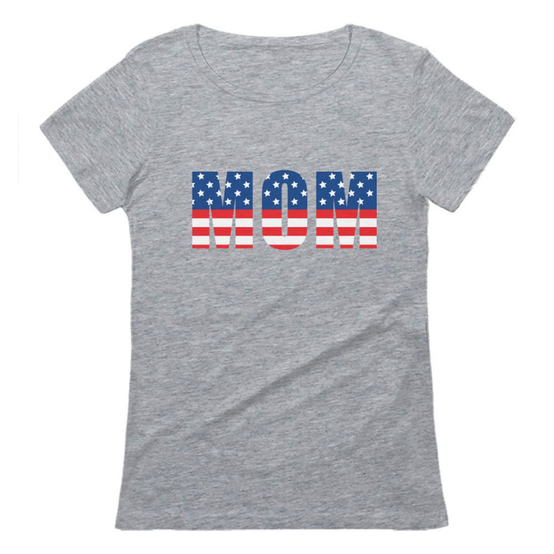 MOM U.S.A Flag - Mother's Day - Greenturtle