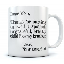 Dear Mom - Mothers Day Gift