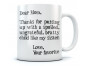 Mothers day Gift - Dear Mom, From Your Favorite -
