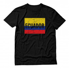 Ecuador Flag - Vintage Retro Ecuadorian