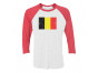 Retro Belgium Flag Vintage Belgian