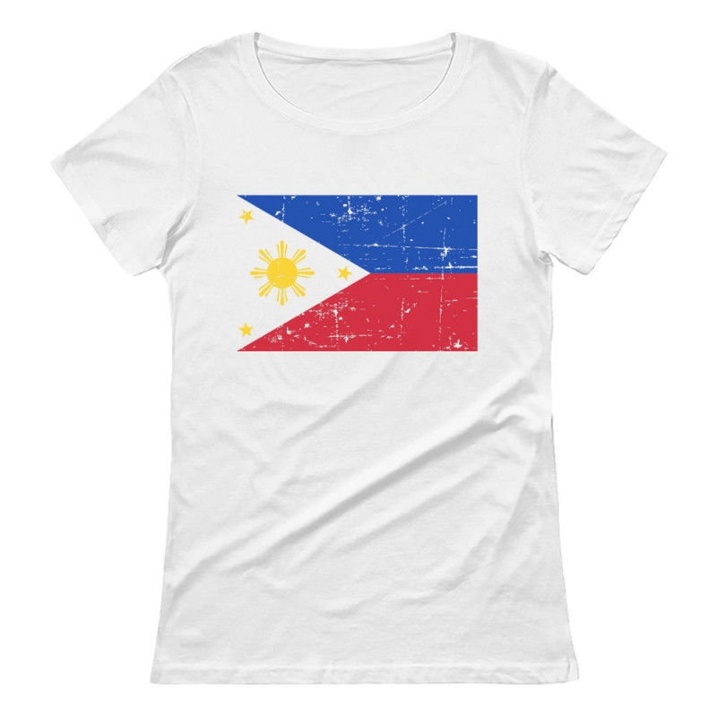 Retro Philippines Flag Vintage - Philippines - Greenturtle
