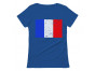 Retro France Flag Vintage French