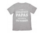 Greatest Papas Are Born In October Birthday