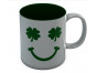 St. Patrick's Day Green Clover Smile Coffee