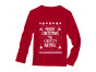 Merry Christmas Ya Cheezy Animal Ugly Xmas Sweater