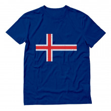 Vintage Iceland Flag