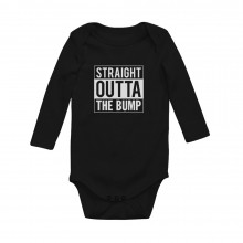 Straight Outta The Bump Gift for Newborn Babies