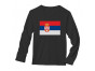Vintage Serbia Flag