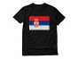 Vintage Serbia Flag