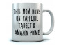 This Mom Runs On Coffee - Mothers Day Gift