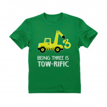 Being 3 Is Tow-Rific Birthday Gift