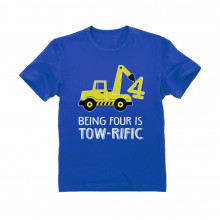 Being 4 Is Tow-Rific Birthday Gift