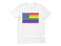 American USA Rainbow Flag Gay & Lesbian