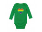 Love Pride Gay & Lesbian Rainbow Heart Flag - Babies