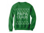 Papa Claus Holiday Dad / Grandpa Ugly Christmas Sweater