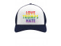 Love Trumps Hate Rainbow Flag Gay & Lesbian