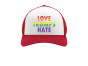 Love Trumps Hate Rainbow Flag Gay & Lesbian