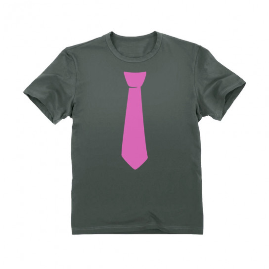 Children's Printed Pink Tie