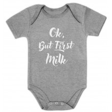 Okay, But First, Milk - Matching Set Mother's Day