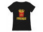 Fries & Burger Junk-Food Best Friends BFF Funny Matching Set