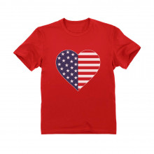 American Heart Flag Patriotic