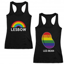 Lesbow Lez-bean Gay Pride Month Set