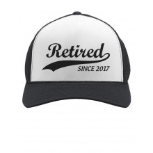 Retired Since 2017 - Cool Retirement Cap